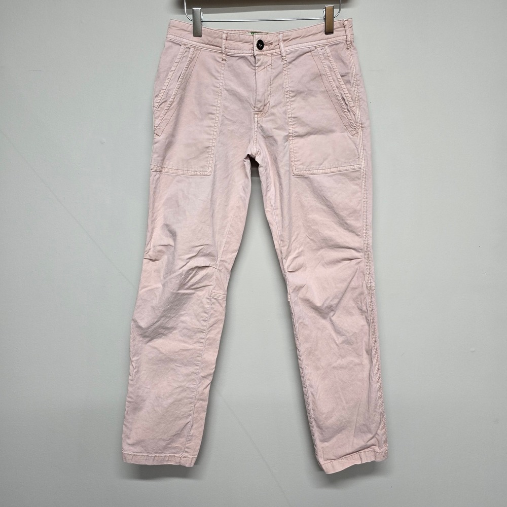 Anthropologie The Wanderer Pants Womens 26 Blush Pink Utility Coastal